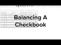 Managing Finances and Checkbook Skills