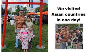 We visited the Philippines, Japan, Korea, Indonesia and Thailand in just 1 day! 