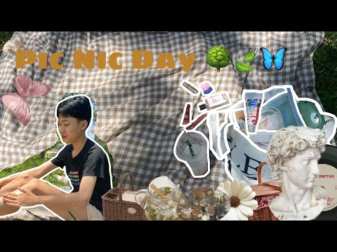 vlogPicNicDay🧺🍃ปิคนิคเล็กๆของหนู😊🦋นุนาบิโอ