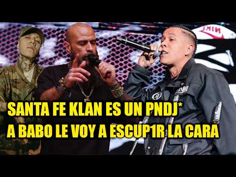 C-KAN ROMPE EL SILENCIO Y Habla De SANTA FE KLAN & BABO