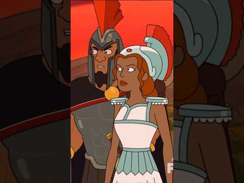 The Eclipse cause all the Gods to come #krapopolis #shorts