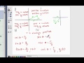 Trigonometric Functions and Quadrants