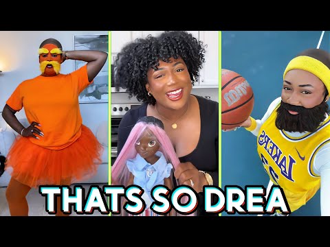 *1 HOUR* That's So Drea Tik Tok ASMR Tiana Doll Hairstyle - Funny Shorts of  @thatssoodrea  2025
