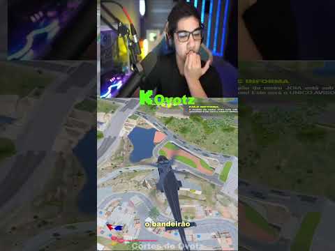 REAÇÃO DO OVOTZ COM A NOVA FAVELA DA FRANÇA #ovotz #gtarp #shorts