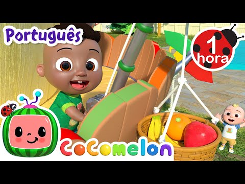 Piquenique na Casa na Árvore | 1H COCOMELON BRASIL | Músicas Infantis Desenhos Animados em Português