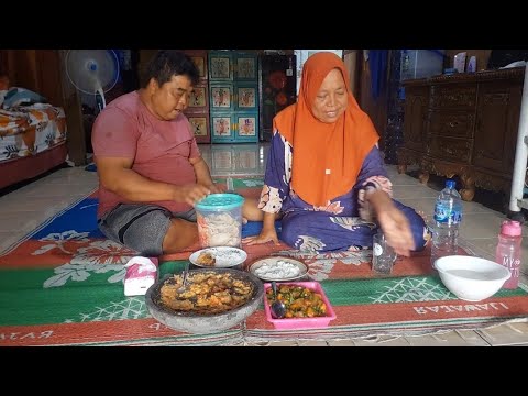 Oseng lulang dan Sambel Ikan Panggang menu sarapan bersama bapak