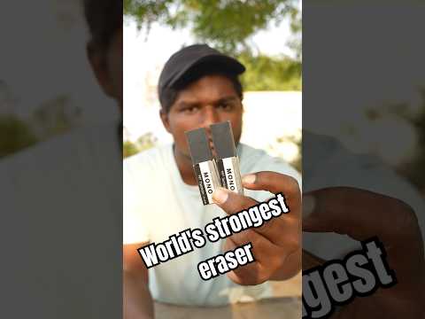 I Tried World's Strongest Eraser
