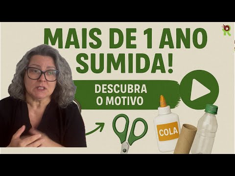 Desapareci por mais de um ano...agora você vai entender por que!