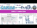 Exploring Direct Variation in 8th Grade Math
