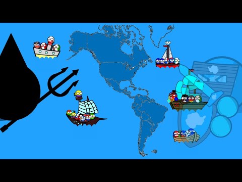 el tsunami en américa [temporada 2] [serie completa] #countryballs #humor #viral