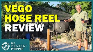 Vego Retractable Hose Reel Review: Our Homestead Game-Changer #vegogarden