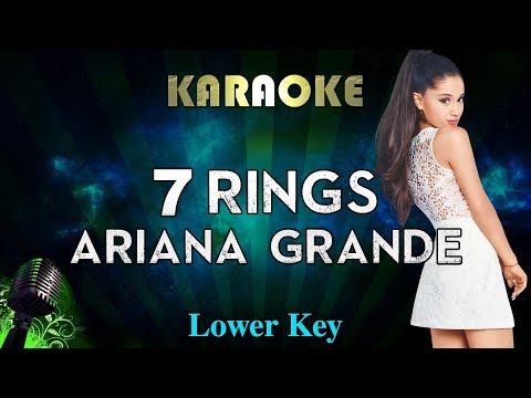 Ariana Grande – 7 rings (LOWER Key Karaoke Instrumental)