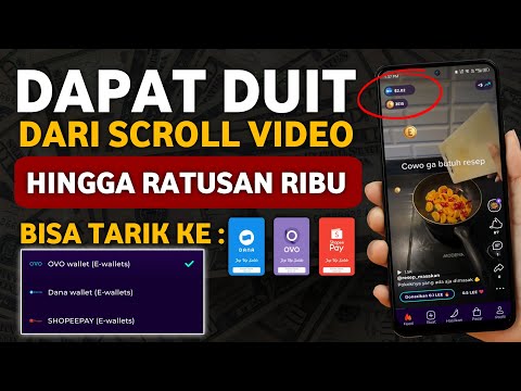 DAPAT UANG - Dari Scroll Video Doang!! Perminggu Bisa Dapat Ratusan Ribu Loh..