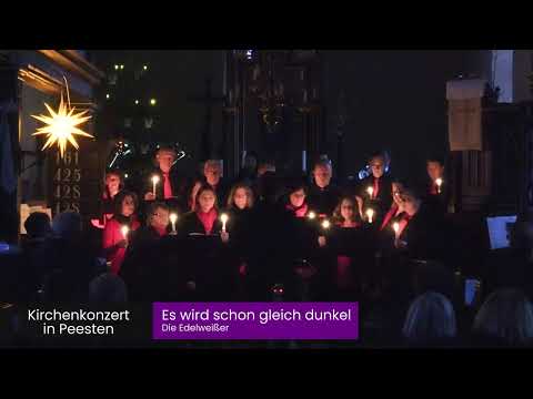Es wird schon gleich dunkel