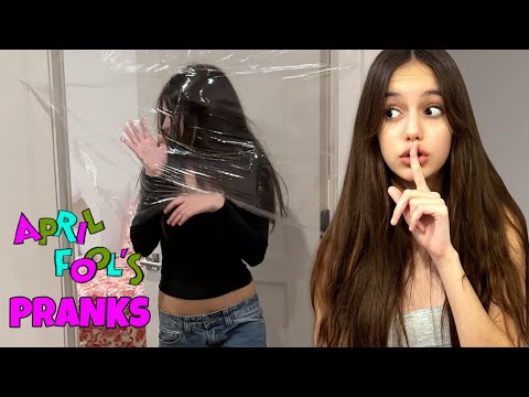 April Fools PRANKS on My Sister!! | Emily and Evelyn