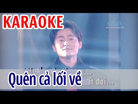 Quên Cả Lối Về KARAOKE – Lâm Nhật Tiến | Tone Nam | Asia Karaoke Beat Chuẩn