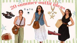 Casual Chic SUMMER OUTFIT IDEAS // look stylish + stay cool ☀️