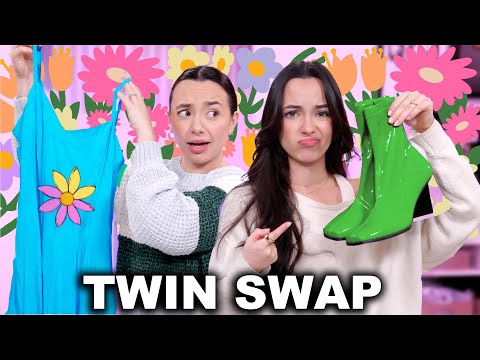 Spring Twin Thrift Swap Challenge! - Merrell Twins