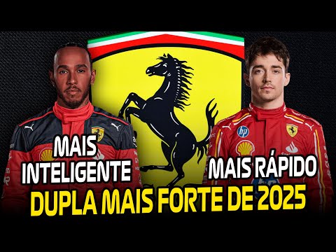 VAI PEGAR FOGO! FERRARI TEM A DUPLA MAIS FORTE E QUE PODE GERAR MAIS EMBATES NA F1 EM 2025