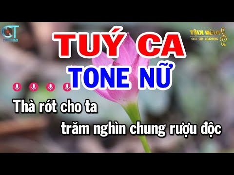 Karaoke Tuý Ca Tone Nữ ( Bm ) Nhạc Sống Mới Nhất || Karaoke Tuấn Kiệt