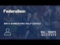 Exploring the Foundations of Federalism