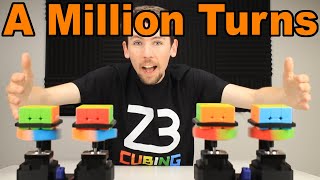 1,000,000 Rubik's Cube Turns + LIVE Q&A