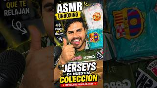 👉 🤯 !NO ESPERABA ESTOS JERSEYS! 😱 ASMR UNBOXING COLECCIÓN #fyp #futbol #unboxing #jerseys #futbol