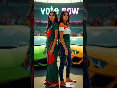 বাংলাদেশ vs ইন্ডিয়া কে জিতবে এইবার? #lamborghini #shirts #ytfeed #BangladeshvsIndia #cartoonaivideo