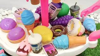 ICE CREAM TOYS DONUTS FRUITS PLAY SET TOYS REVIEW | BELLVA SHANUM
