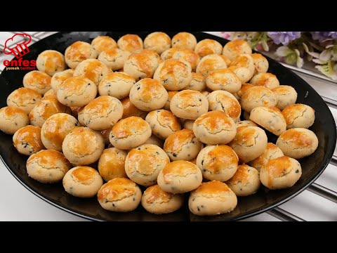 Bu Kurabiyeleri Evimden Eksik Etmiyorum☑️ Daha Kıyırı Daha Gevreği Yok😃 Tuzlu Kurabiye Tarifi