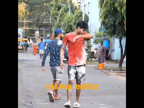 Bucket on head prank on men's | amuku dumuku Amal dumal song | #shorts