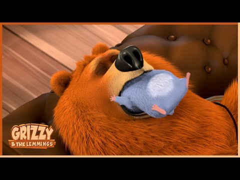 Eating Lemmings?? Grizzy & the lemmings (Clip) | 🐻🐹 Cartoon for Kids