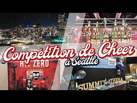 [NYCYLA VLOG] COMPÉTITION DE CHEER A SEATTLE, ELLES ONT LEUR BID 🥳