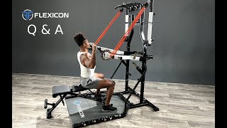 FLEXICON Reistance Bands Home Gym Q & A Take 2
