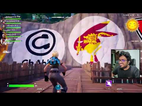 Boisලත් එක්ක Fortnite එකේ හදපු අවුරුදු උත්සවේක