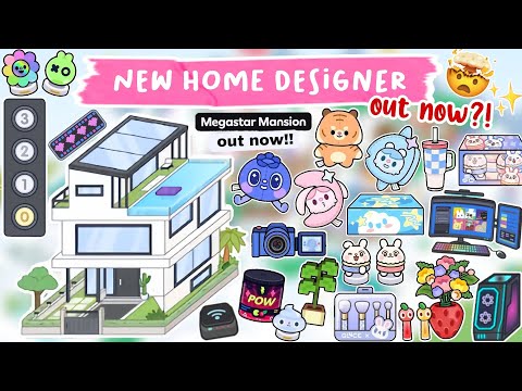 Toca Life World : NEW MEGASTAR MANSION OUT NOW?! | TOCA BOCA UPDATE