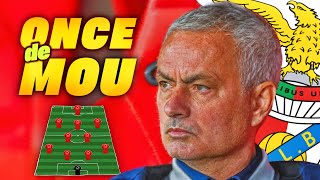El BENFICA de MOURINHO: Análisis con su XI