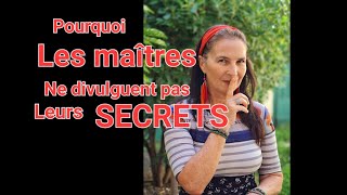 Un maître ne peut pas DIVULGUER ses SECRETS 🤫Pourquoi?