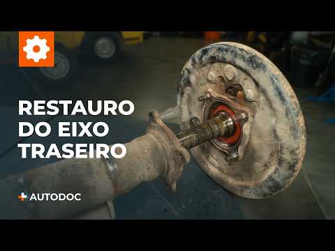 Restauro do eixo traseiro por conta própria | Restauro do sistema de tração — Parte 2