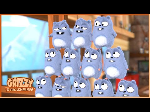 Augmented Bear | Grizzy & the lemmings | 25' Compilation | 🐻🐹 Cartoon for Kids |