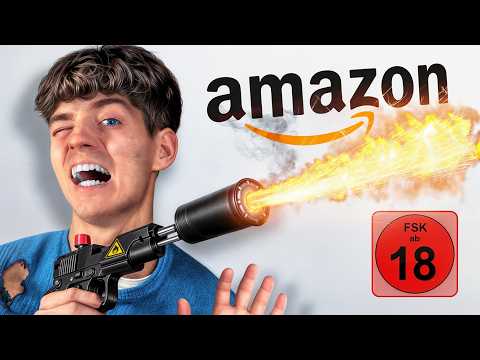 Wir Testen GEBANNTE AMAZON Produkte! 🚫😂