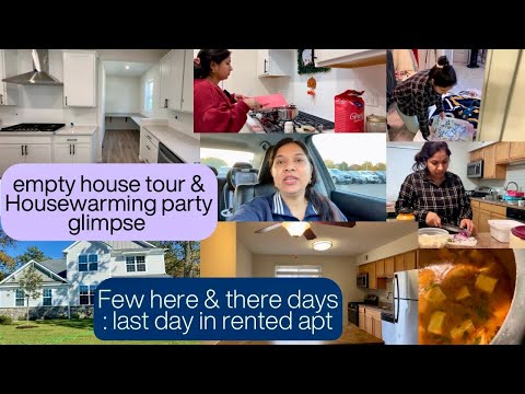 *EMPTY HOUSE TOUR*Last day In Rented Apartment*Few DAYS IN LIFE*Indian Mom Vlogger*Hope you Relate