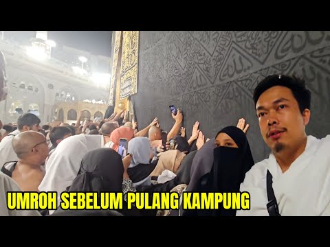 AJAK ISTRI UMROH SEBELUM PULANG KE INDONESIA