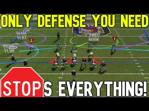 This NEW META DEFENSE Stops Every Offense in College Football 25, RUN OR PASS!