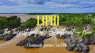 Li Phi Falls in Champasack Province