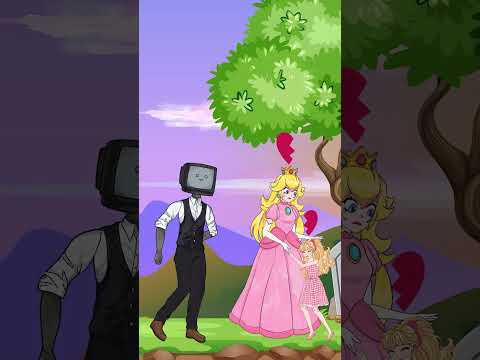 Is Little Barbie too Selfish? Princess Peach gives up her new happiness | IDN #shorts #fairytales