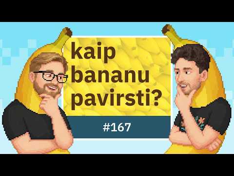 YouTube thumbnail for 167: Nano Banana paveikslėliai, #ChatControl kontroversija