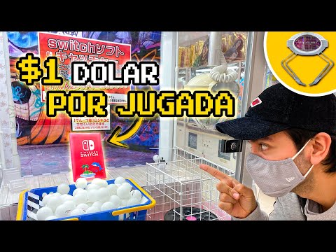 MAQUINA DE GARRA de NINTENDO SWITCH ! 1 DOLAR POR JUGADA !