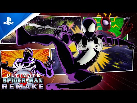 Ultimate Spider-Man: REMAKE (2024) - Opening Cutscene & Symbiote Gameplay Concept (Mods)