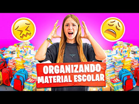 ORGANIZANDO MI MATERIAL ESCOLAR PARA LA VUELTA AL INSTITUTO DANIELA GO